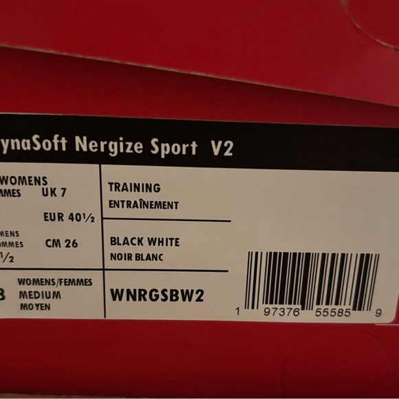 New Balance Black, White, Animal Print Women's Sneakers, Size 9, New - Picture 3 of 6